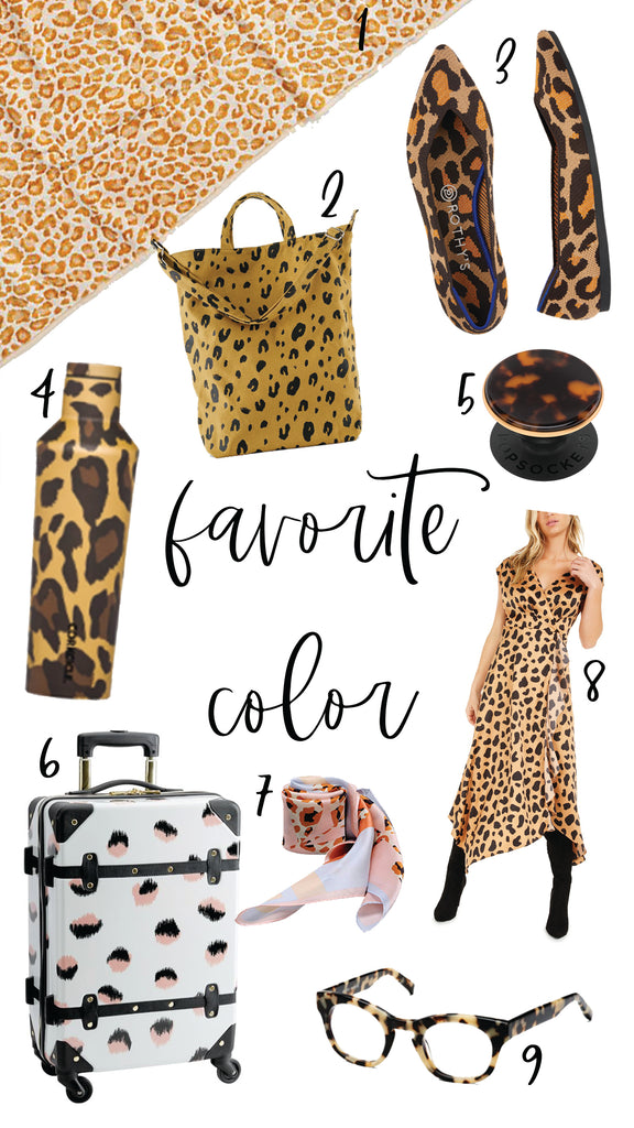 leopard favorite color things