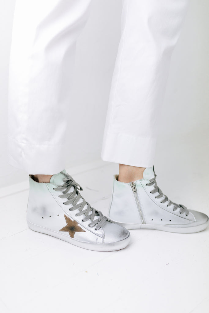 high top star sneakers