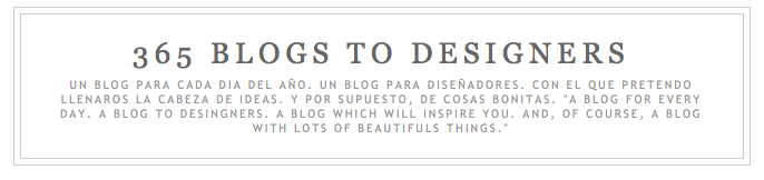 365 Blogs to Designers