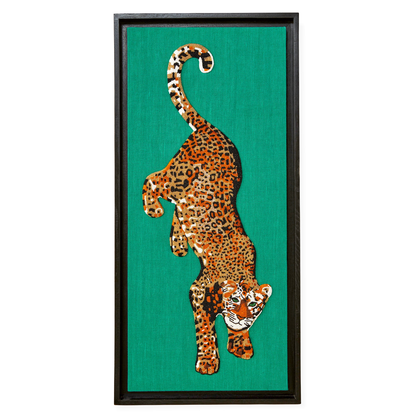 Tropical Leopard Cat Family Wall Picture Art Print 