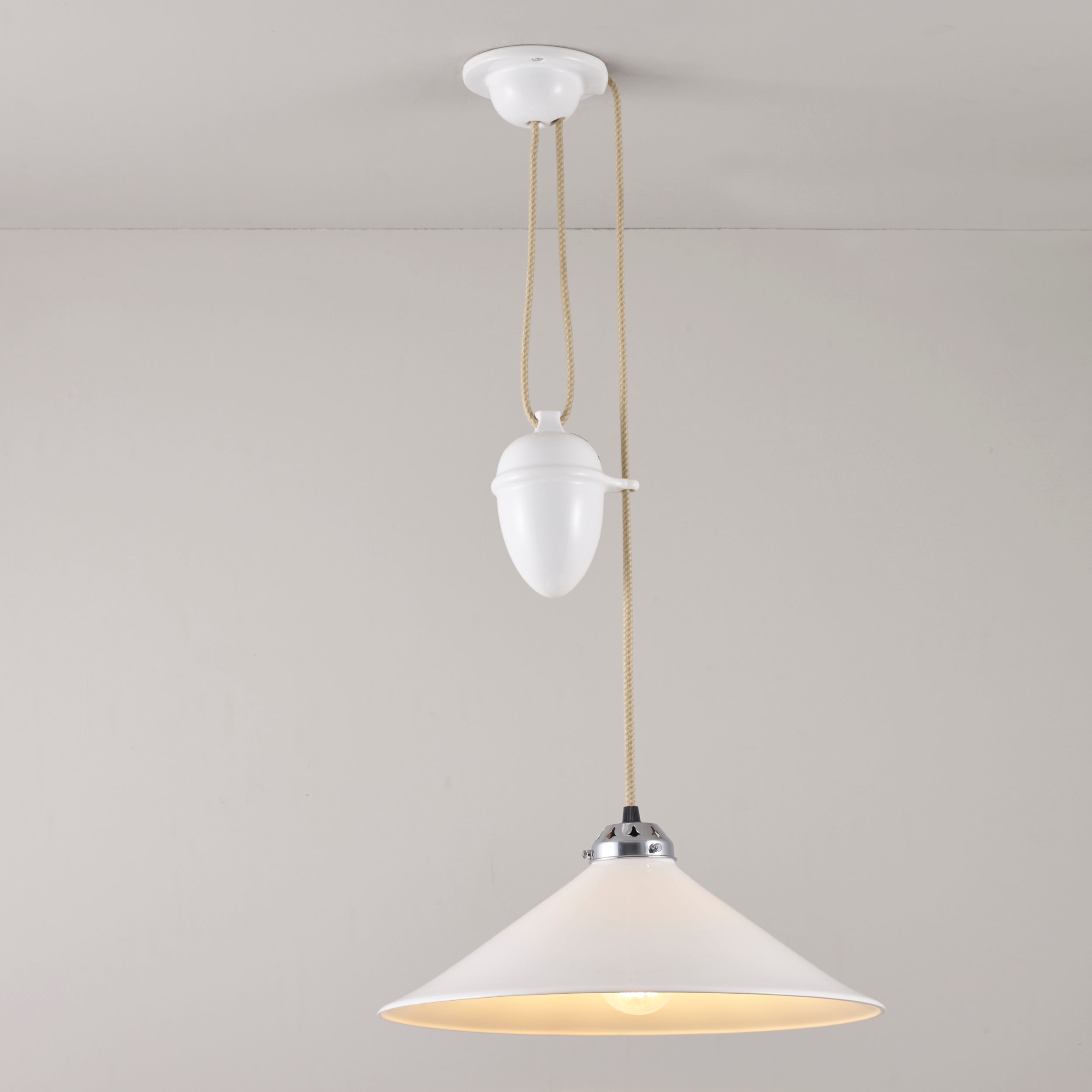 large rise and fall pendant light