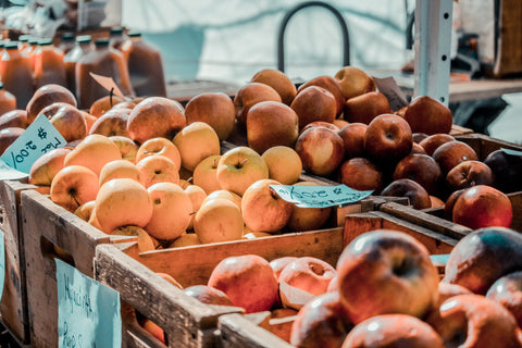 Abricot biologique bio marché market