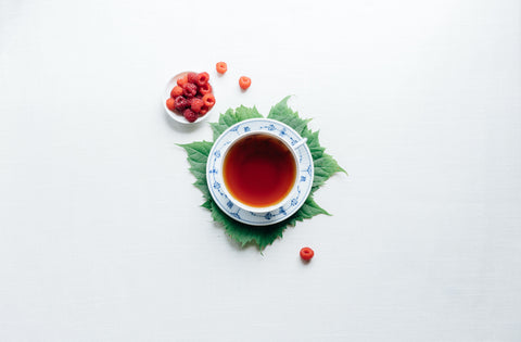 Maté vert bio tasse framboise