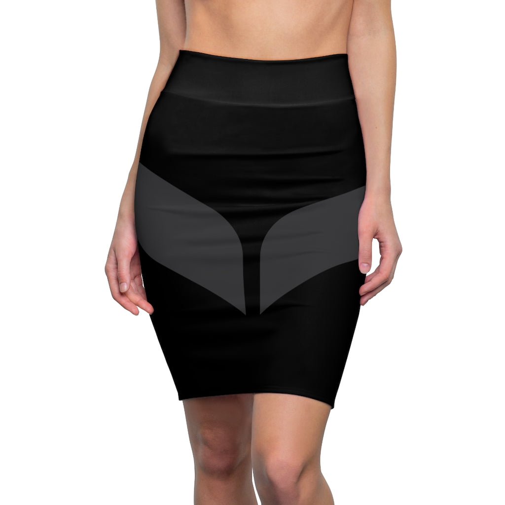 Women's Pencil Skirt - Logo3 – PAKA Power