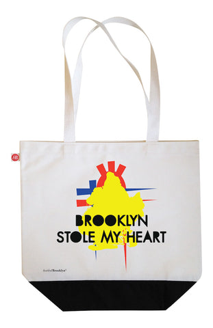 Stole My Heart Tote - bottledBrooklyn | New York City Design Co. - 1