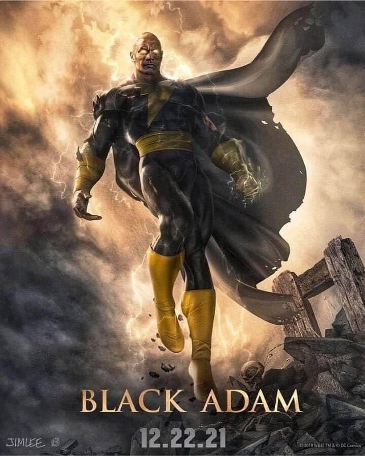 Poster Película Black Adam – Movie Poster Mexico