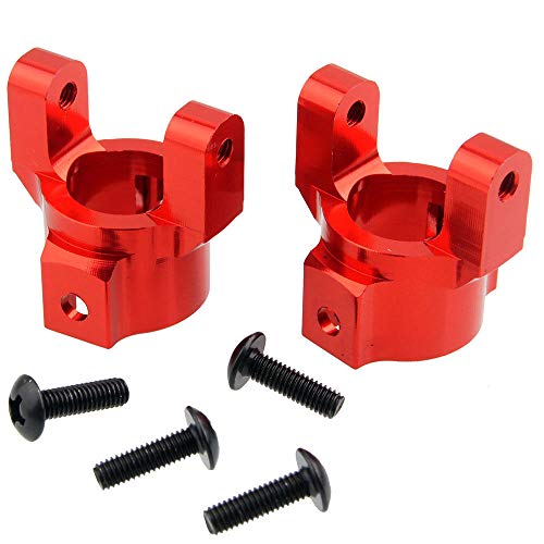 RC P860011 Red Aluminum Caster Mounts 2P Fit RGT 1/10TH Rock Cruiser