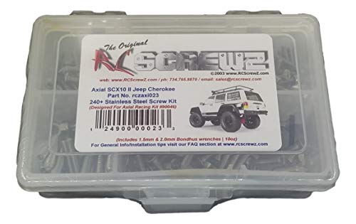 scx10 ii screw kit