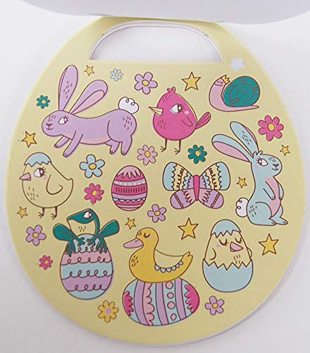 Mini Easter Egg Sticker Pads 100 Miniature Stickers 5 Pack 