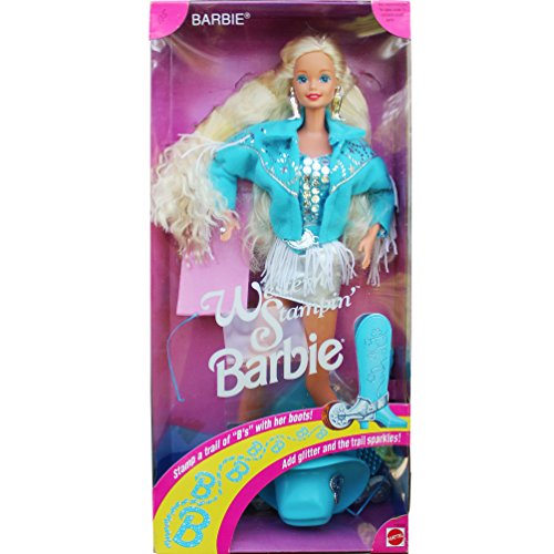 verjaardag Vriendelijkheid Bloesem Mattel Barbie 10293 1993 Western Stampin – ToysCentral - Europe