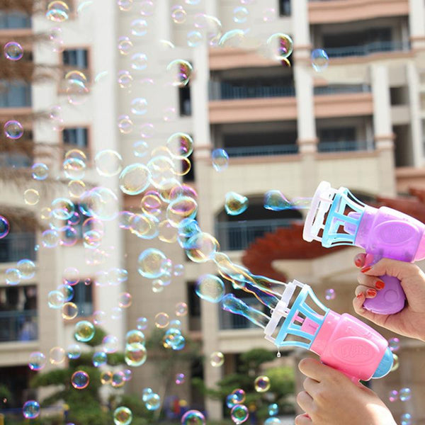 plastic bubble gun