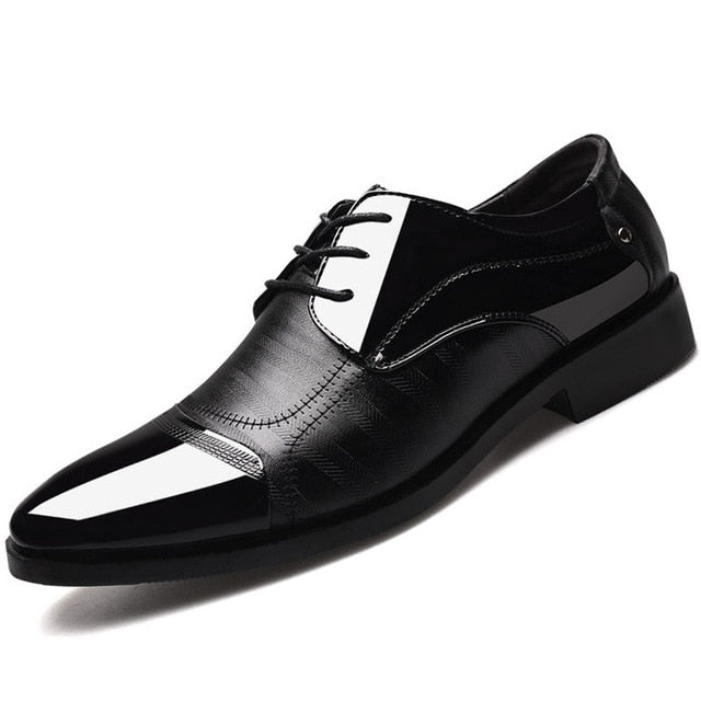 Luxury Business Gucci Leather Shoes – AVTA