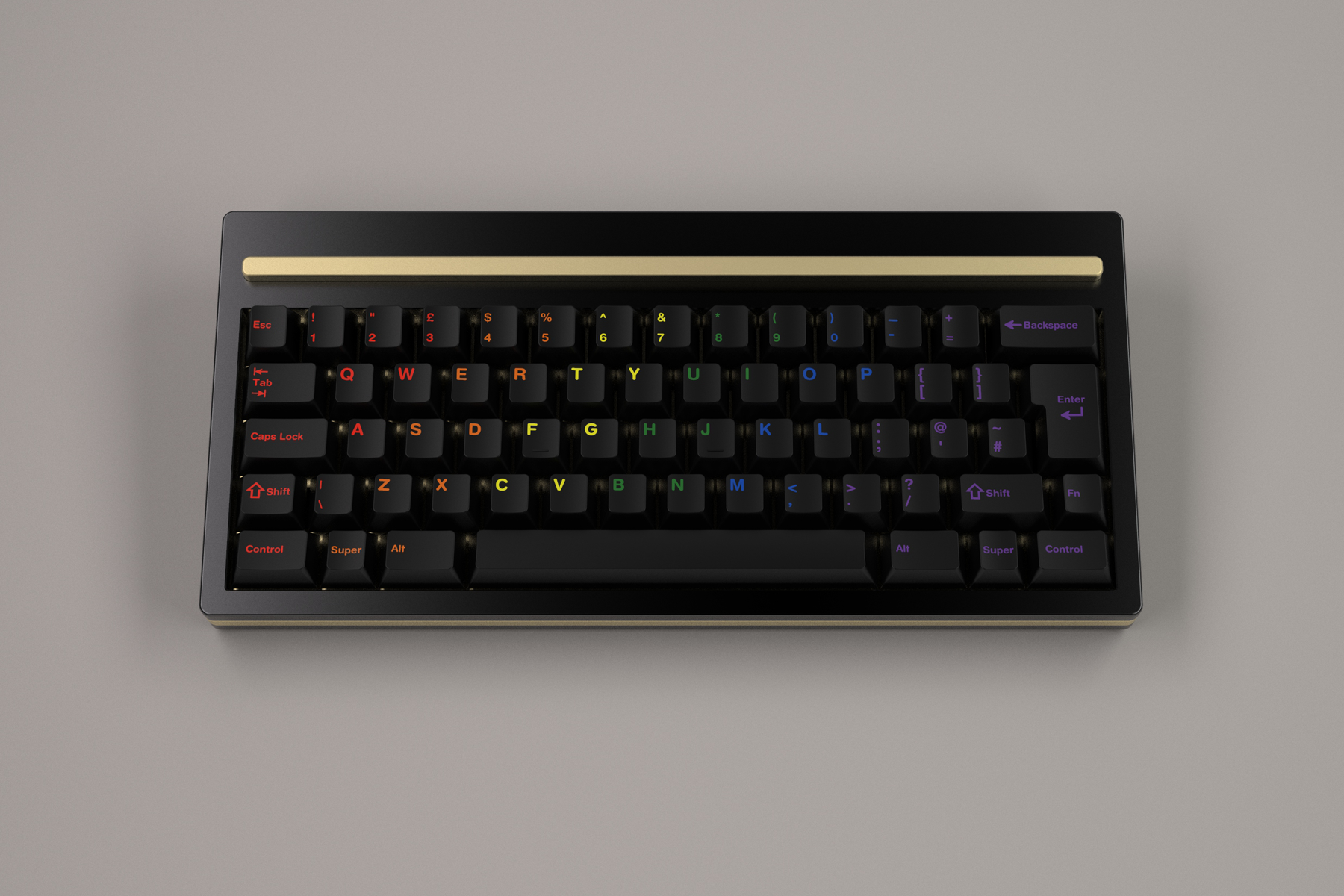 されていま】 GMK MIDNIGHT RAINBOW base kit 新品 キーキャップ カメラ