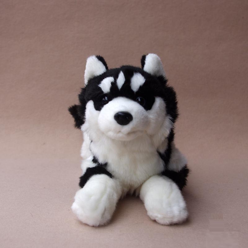 peluche loup noir