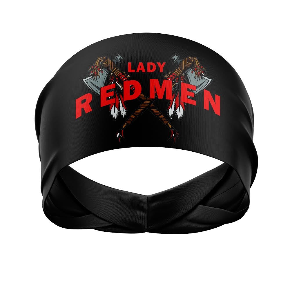 East Islip Sublimation Lady Redmen Head Band- Pre Order Ends Friday, March 19th
