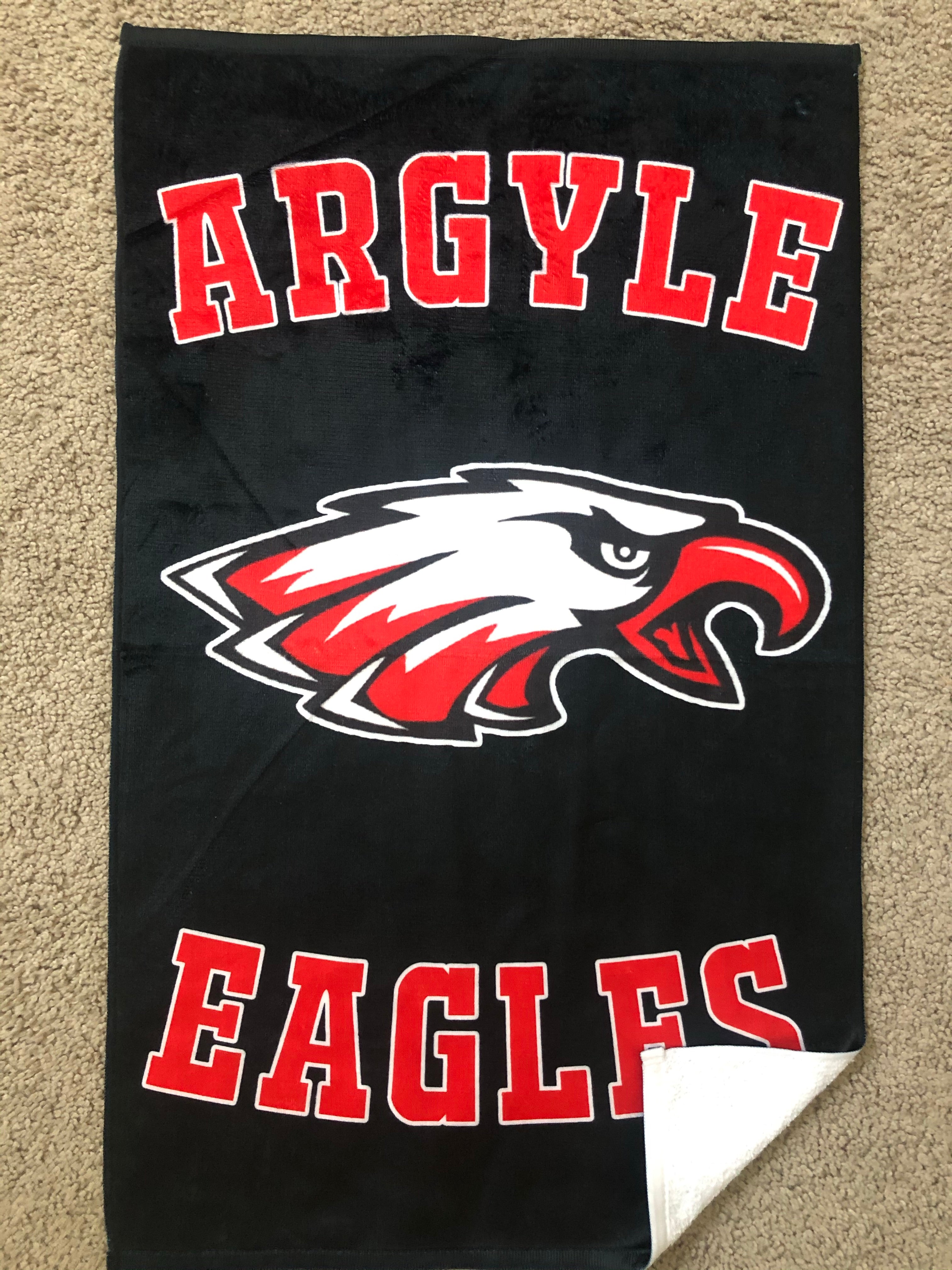 Argyle Eagles Towels