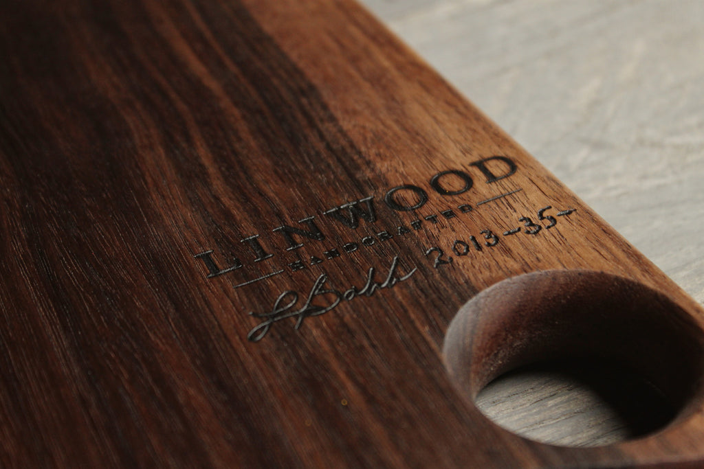 35 Black Walnut Cutting Board Linwood 