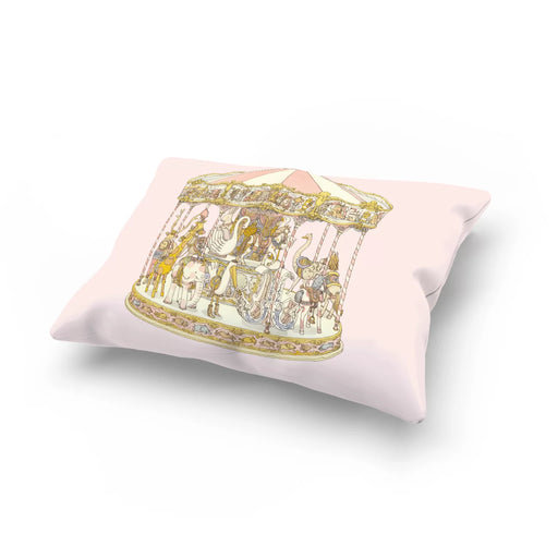 Atelier Choux Pink Carousel Cushion