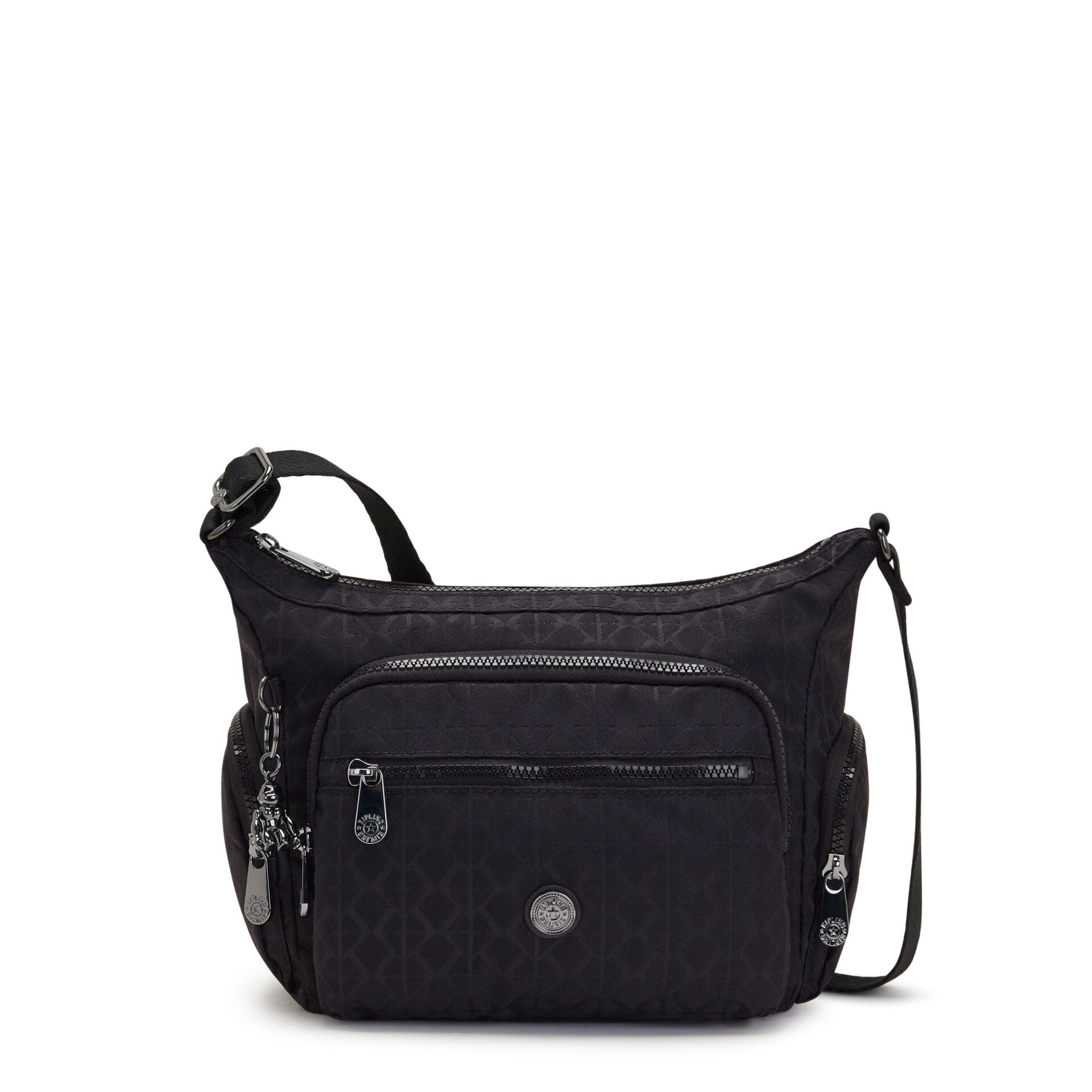 

Kipling Small Crossbody Female Signature Blk Q Gabbie S