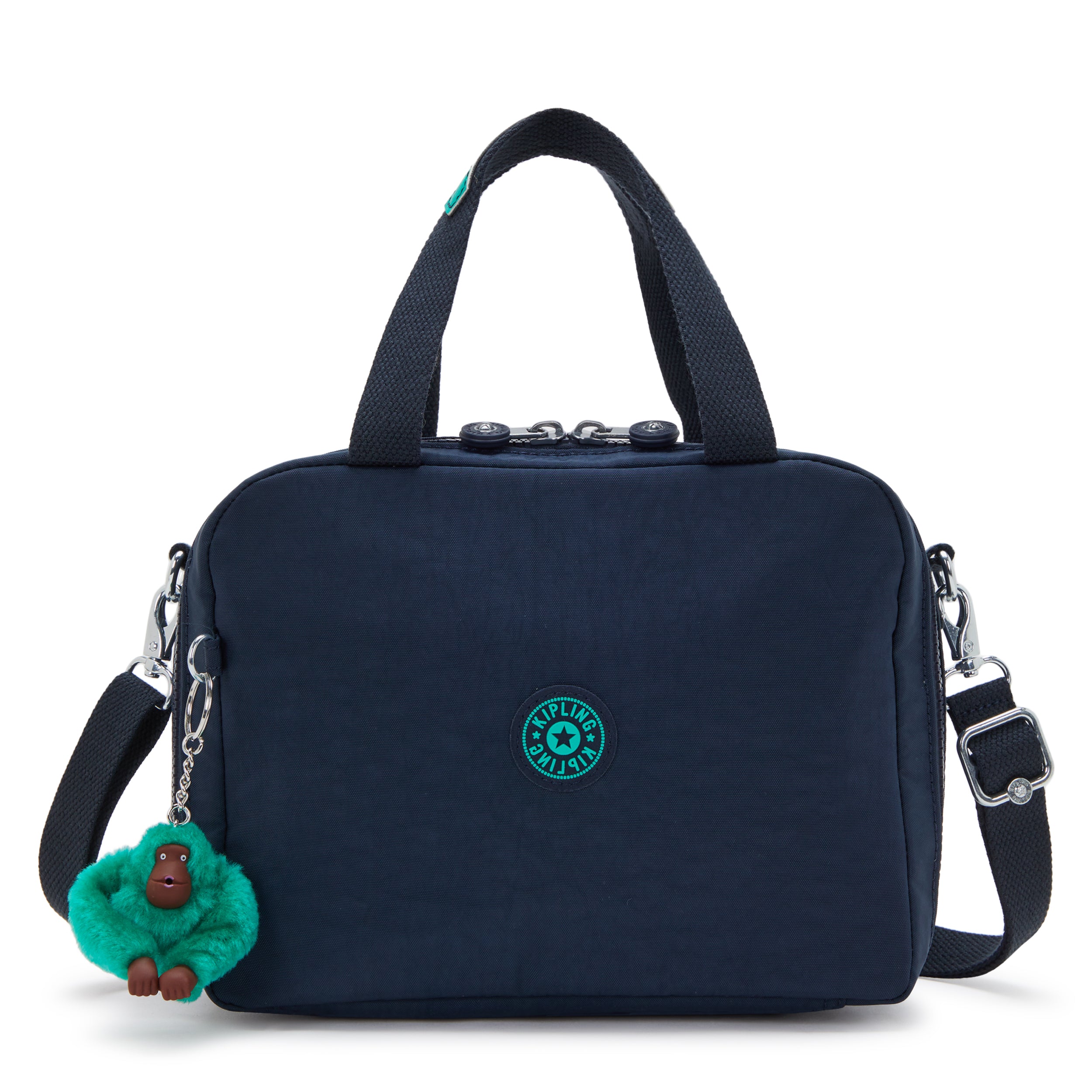 

KIPLING Large lunchbox (with trolley sleeve) Unisex Blue Green Bl Miyo