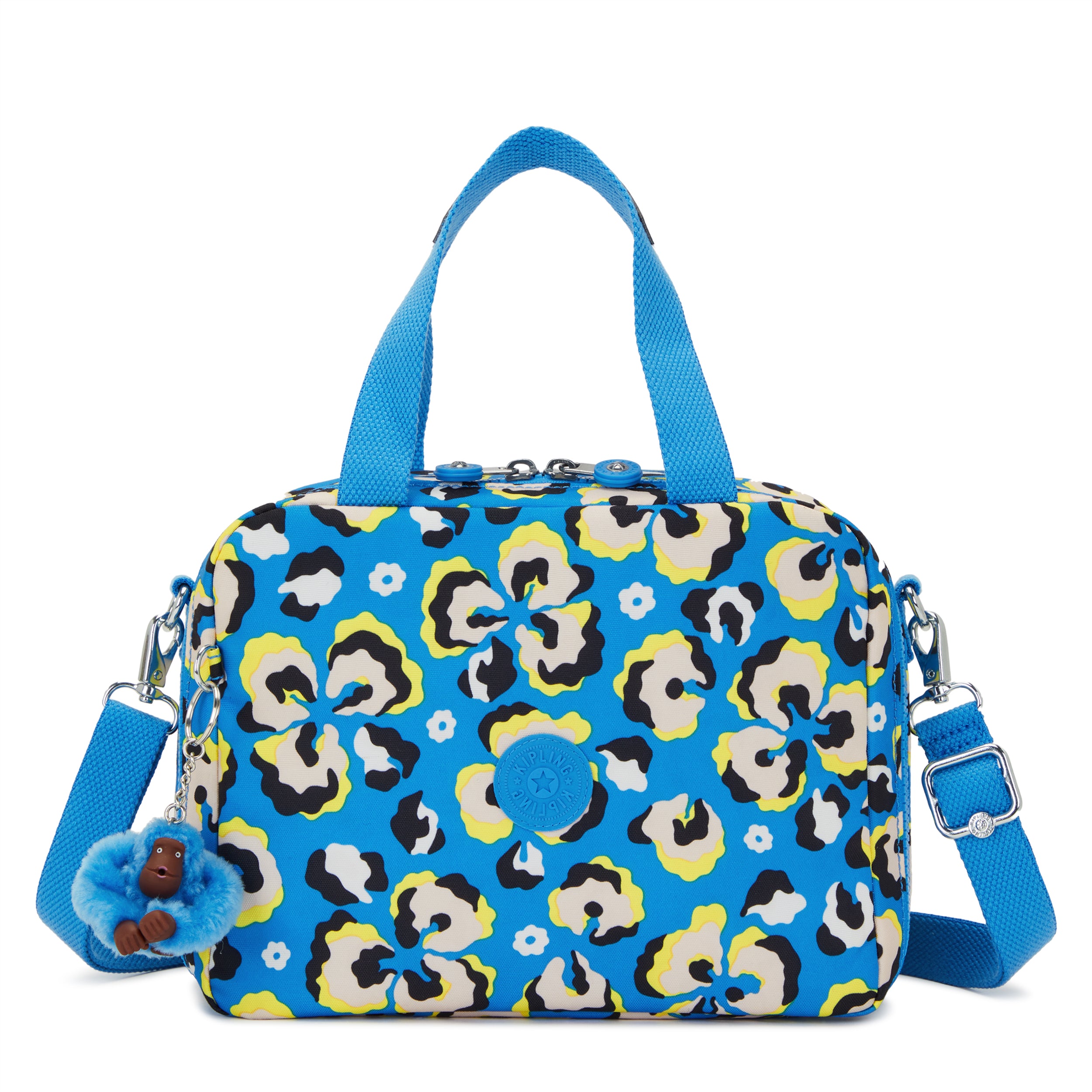 

Kipling Large Lunchbox (With Trolley Sleeve) Female Leopard Floral Miyo