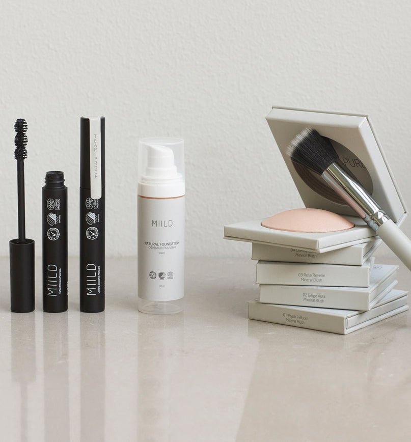 Makeup er allergivenlig økologisk makeup. Køb Miild her 2 – Nulallergi.dk