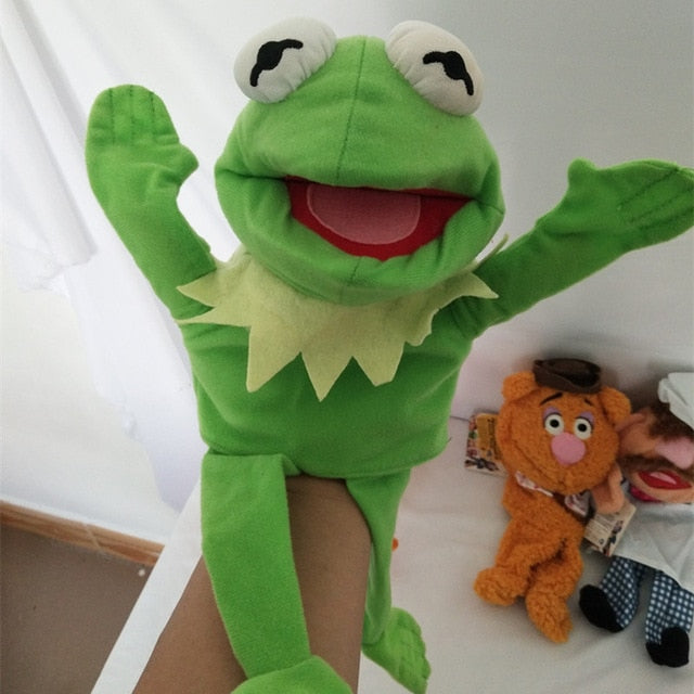 kermit the frog hand puppet with legs