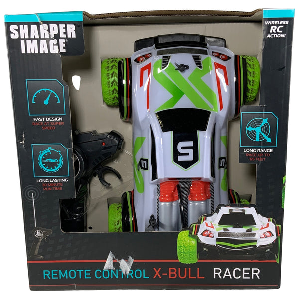 Sharper Image Remote Control RC X-Bull Racer with box-Tested Working 