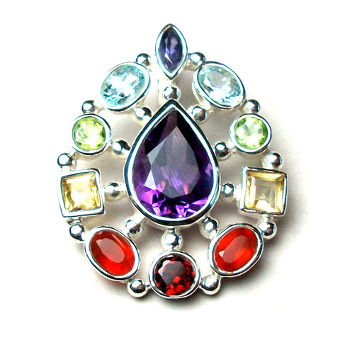 Wheel of Life Chakra Pendant