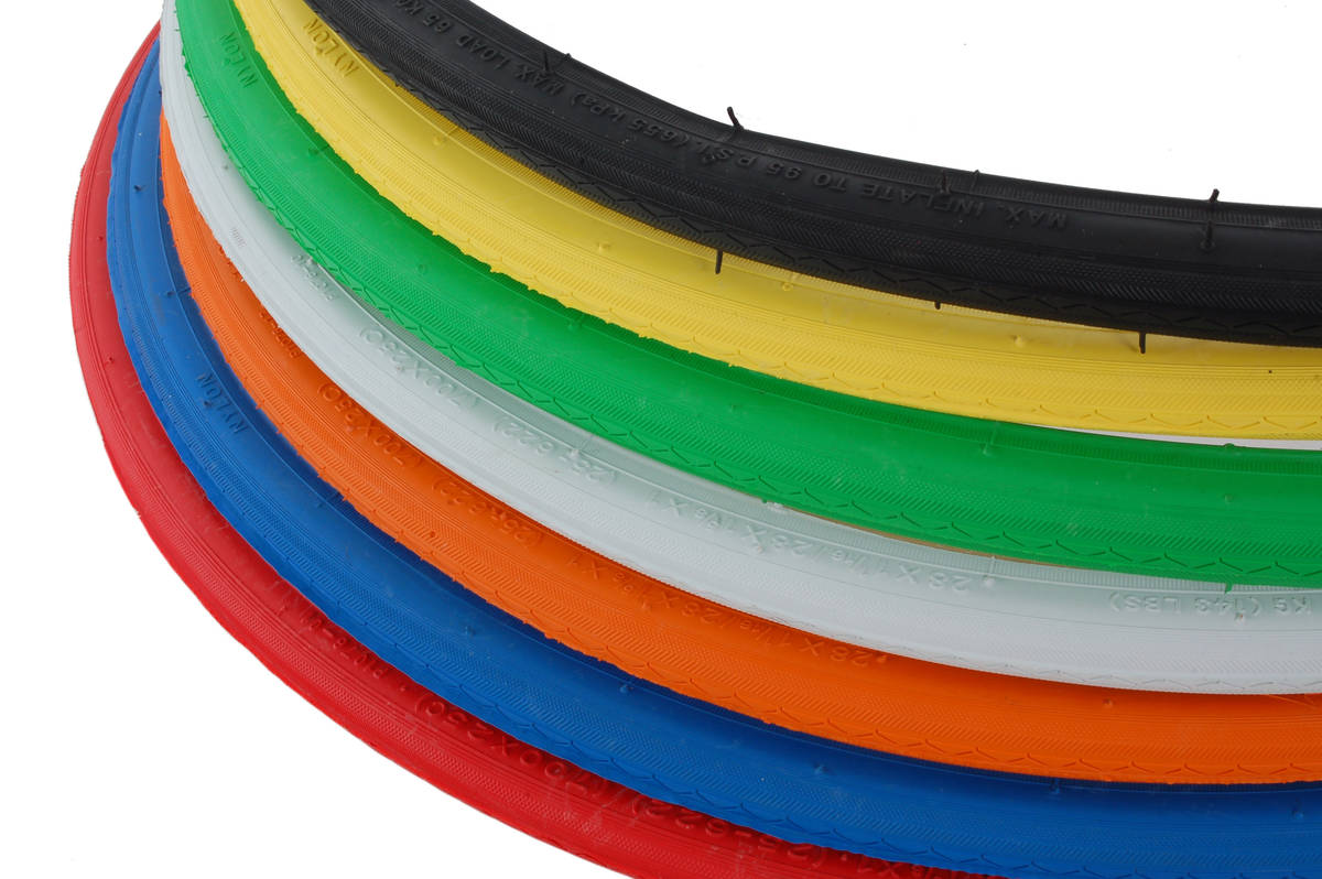 Colored Tires for Fixed Gear / Singlespeed Road Bike 700c x 25c