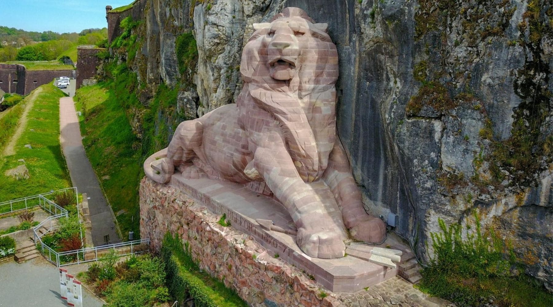 Lion de belfort.