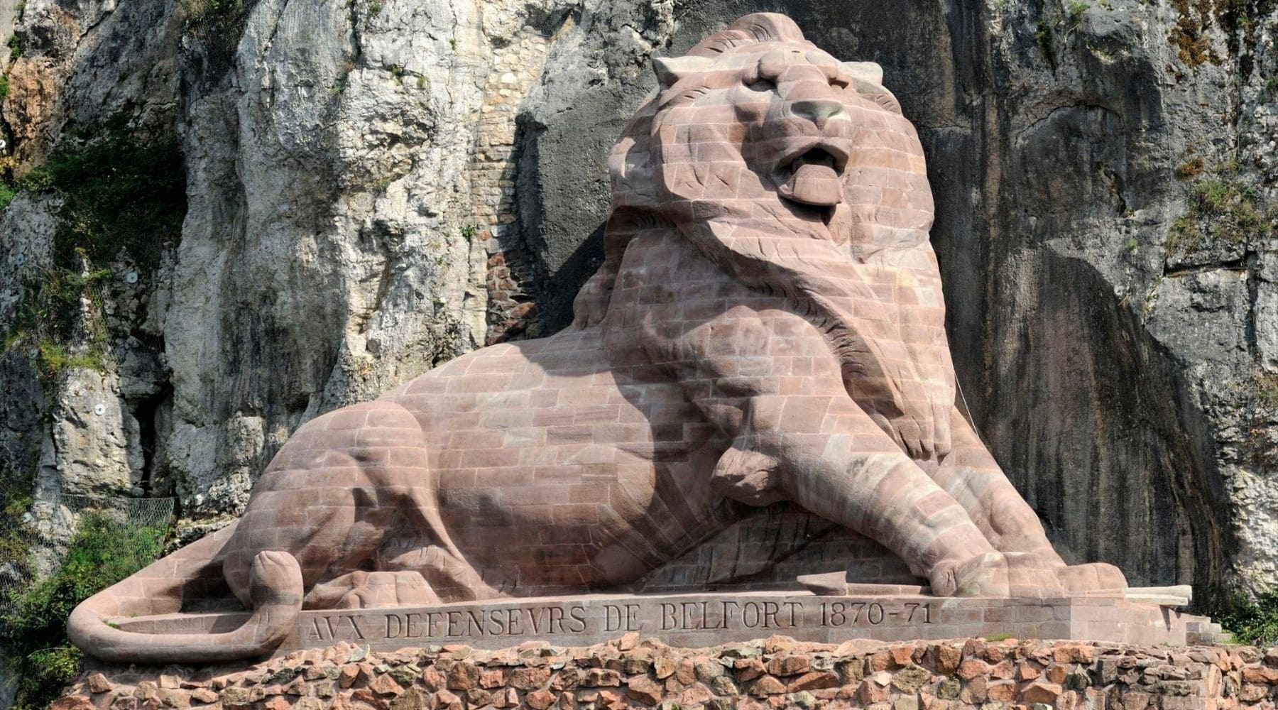Statue lion de belfort.