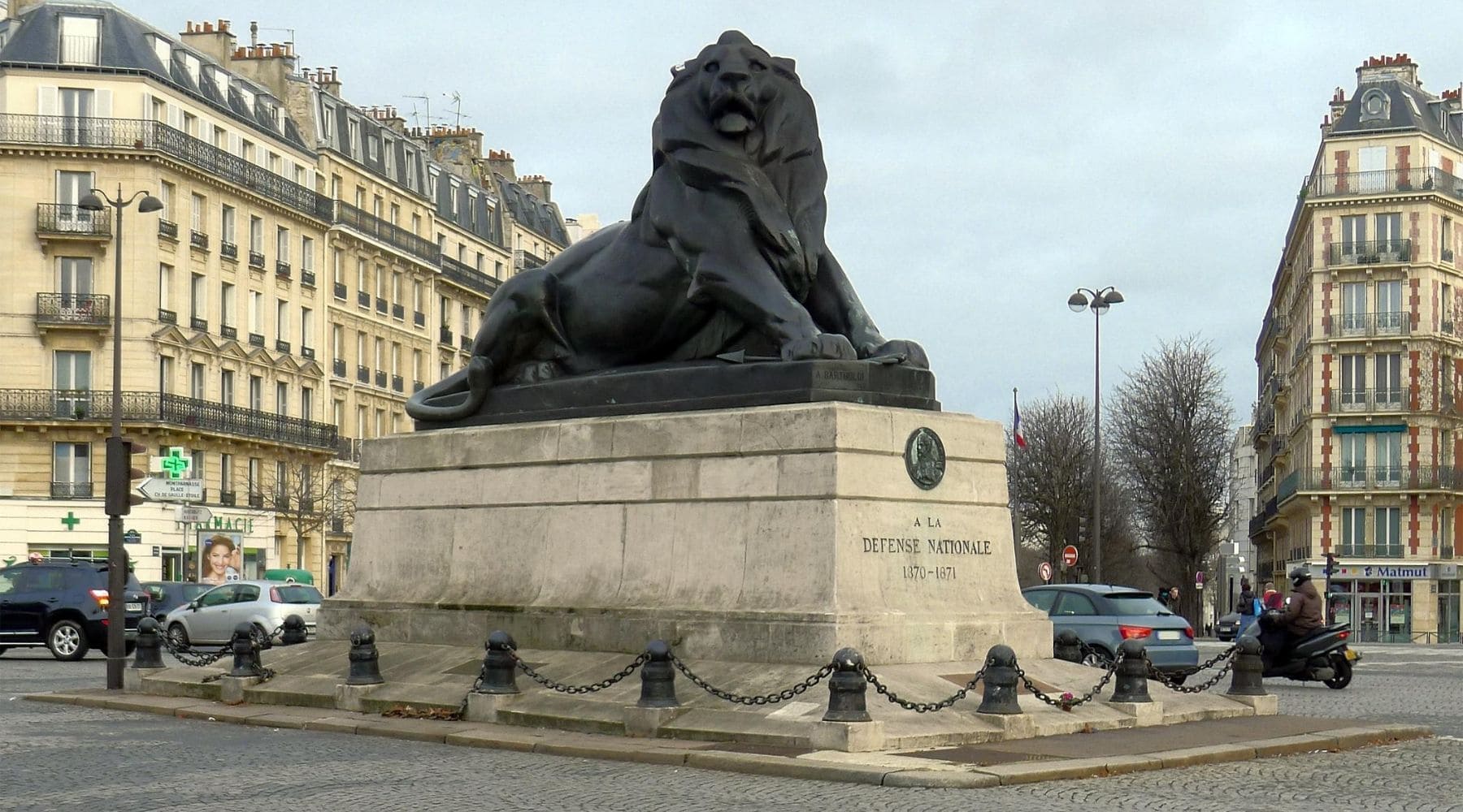 Lion de Belfort Paris.