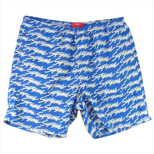 supreme signature script water short | fermedesnoyers.be