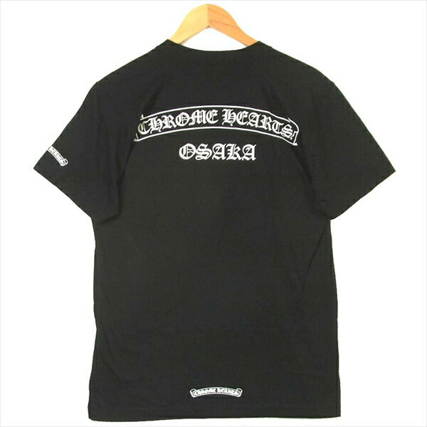 CHROME HEARTS クロムハーツ（原本無） SCRLLBL OSAKA 大阪限定 プリント ロゴ 半袖 Tシャツ ブラック系  M【極上美品】【中古】