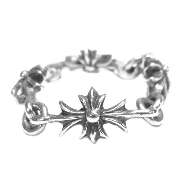 CHROME HEARTS クロムハーツ（原本無） RING TNY E CH PLS タイニーE CH プラス 4リンク リング シルバー  14号程度【中古】