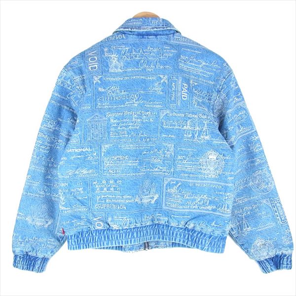 supreme Checks Embroidered Denimu Jacket | www.forstec.com