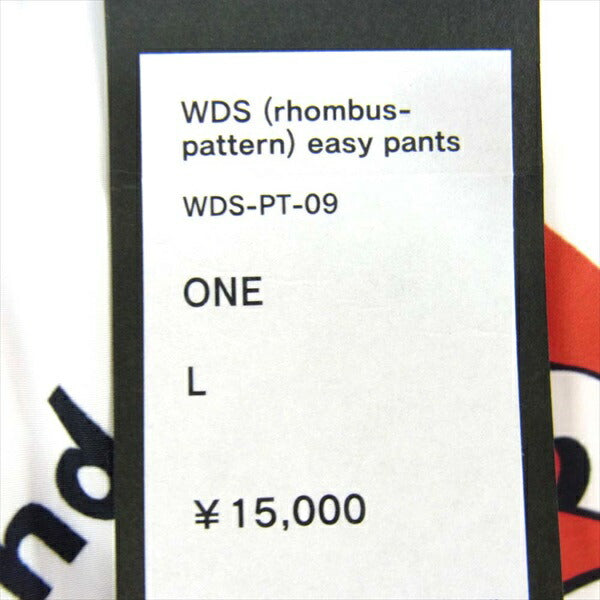 激安単価で ショートパンツ 【新品・未使用】 WDS(rhombus)WORK