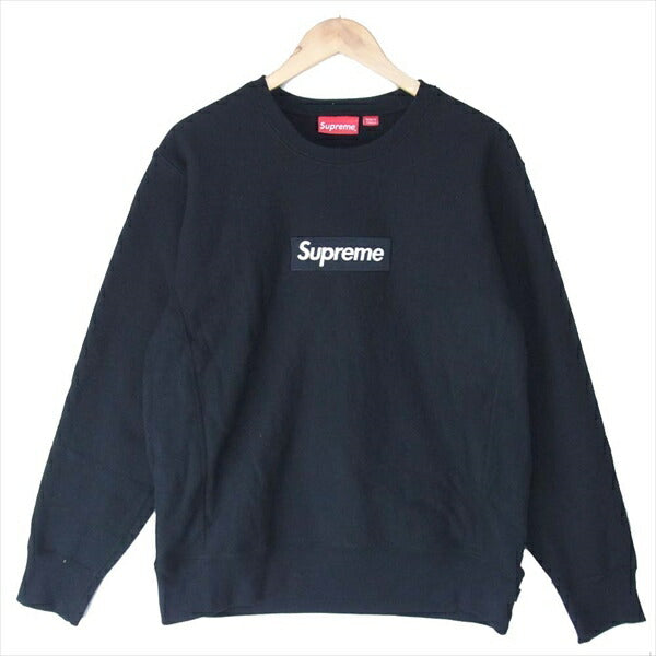 18AW Supreme Box Logo Crewneck Black S | www.innoveering.net