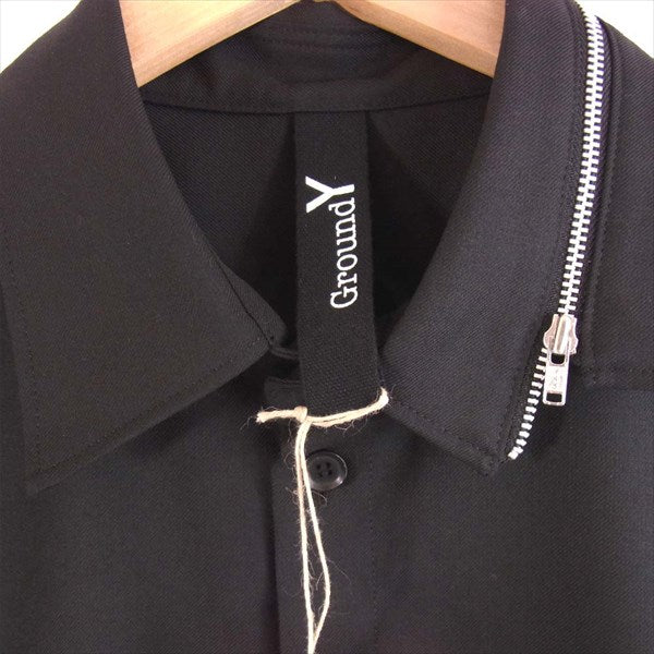 GroundY Zipper coller shirt 新品未使用品 | www.unimac.az