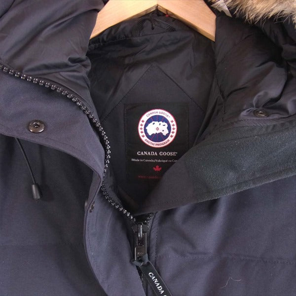 CANADA GOOSE カナダグース 国内正規品 2302JL MACKENZIE PARKA レディース マッケンジー ダウンコート ダウン  ジャケット ネイビー系 L's M【極上美品】【中古】