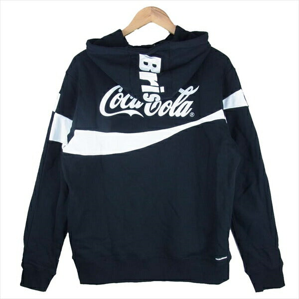 F.C.R.B. エフシーアールビー FCRB-200015 COCA-COLA COLOR BLOCK HOODIE プルオーバー 20SS  パーカー ブラック系 M【中古】