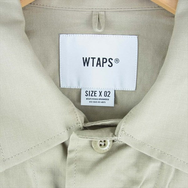 限定数のみ WTAPS MODULAR LS 202BRDT-SHM02 ベージュ M 02 - 通販