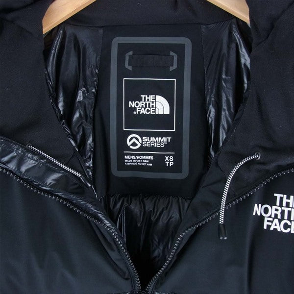 THE NORTH FACE ノースフェイス 国内正規品 ND51921 FL L6 Down Belay Parka ダウンビレイパーカ ジャケット  ブラック系 XS【美品】【中古】