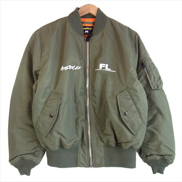 FUTURA LABORATORIES × NIGOLD MA-1 JACKET U0VvbSh5lD - formula.kg