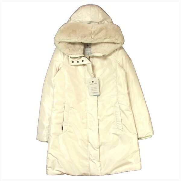 WOOLRICH ウールリッチ WWOU0280 MAPLE COAT メイプルコート レディース ダウンコート オフホワイト系 S【中古】