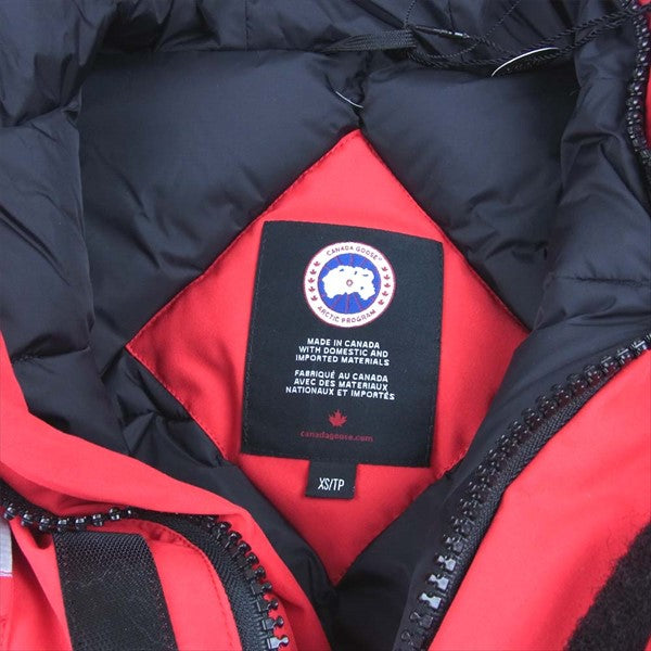 CANADA GOOSE カナダグース 国内正規品 サザビーリーグ 8501M RESOULTE PARKA リゾルト パーカー ダウン ジャケット  レッド系 XS【新古品】【未使用】【中古】