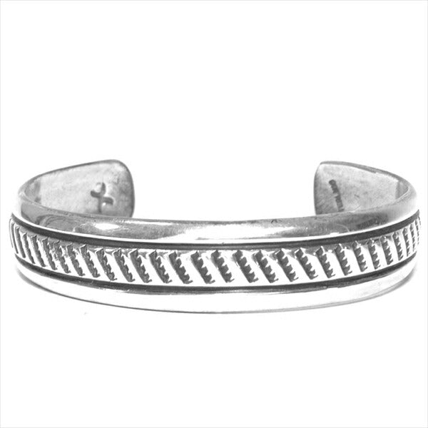 Cippy Crazy Horse シッピークレイジーホース VERTICAL LINE BANGLE ライン バングル シルバー【中古】