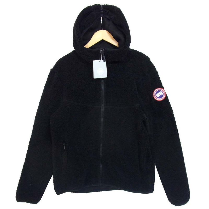 CANADA GOOSE カナダグース 3020400140 国内正規品 サザビーリーグタグ 19AW AINSWORTH HOODY アインズワース  フーディ フリースジャケット ブラック系 M【中古】