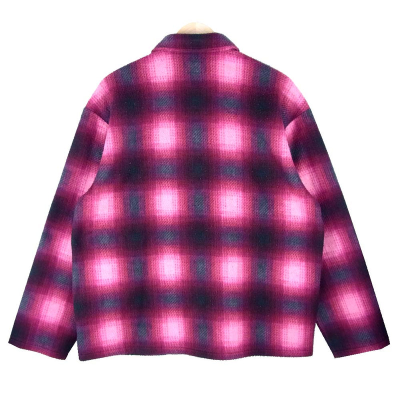 supreme 20aw Shadow Plaid Fleece-